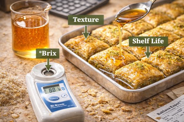 Syrup Science: Brix, Texture, and Shelf Life Syrup Science: Brix, Texture, and Shelf Life — Baklava Academy
