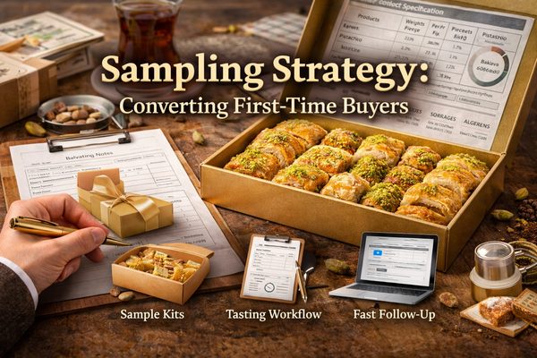 Sampling Strategy: Converting First-Time Buyers Sampling Strategy: Converting First-Time Buyers — Baklava Academy