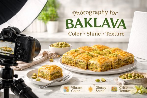 Photography for Baklava: Color, Shine, Texture Photography for Baklava: Color, Shine, Texture — Baklava Academy
